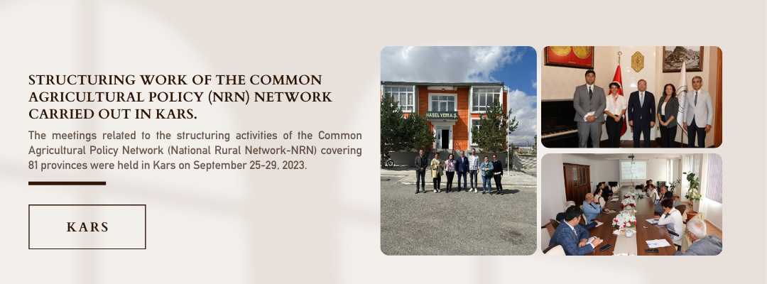 STRUCTURING WORK OF THE COMMON AGRICULTURAL POLICY (NRN) NETWORK CARRIED OUT IN KARS.