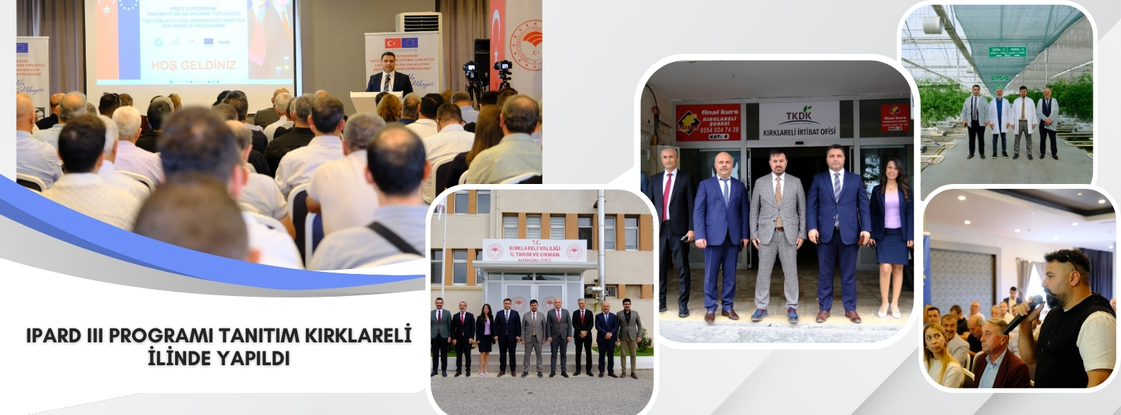 IPARD III PROGRAMI TANITIM KIRKLARELİ İLİNDE YAPILDI. 
