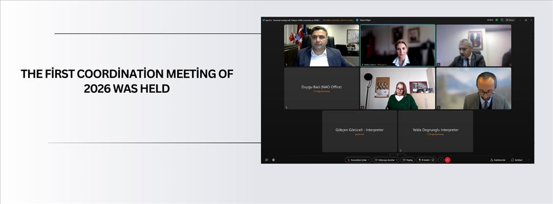 THE FİRST COORDİNATİON MEETİNG OF 2026 WAS HELD