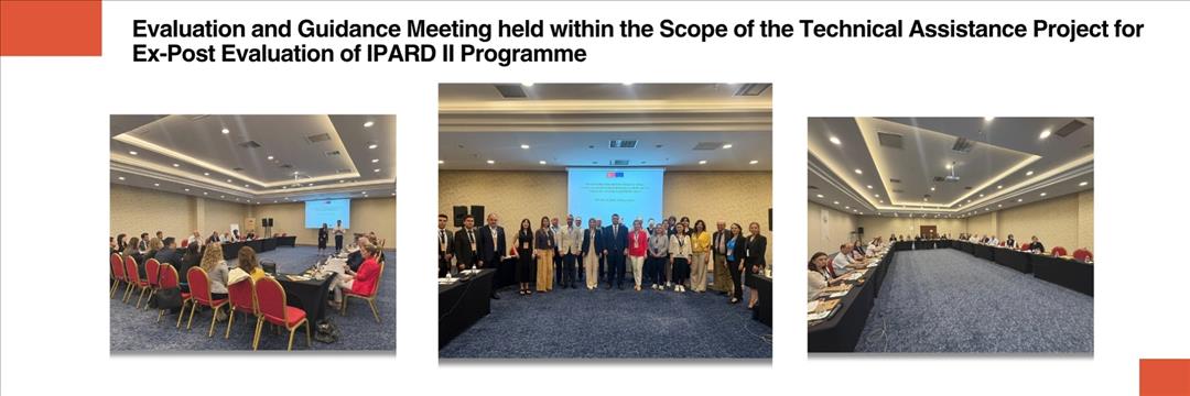 Evaluation and Guidance Meeting held within the Scope of the Technical Assistance Project for Ex-Post Evaluation of IPARD II Programme