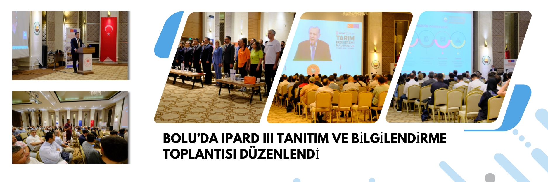 BOLU’DA IPARD III TANITIM VE BİLGİLENDİRME TOPLANTISI DÜZENLENDİ